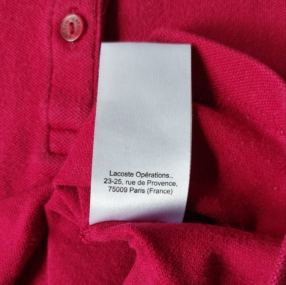 Lacoste slim fit stretch cotton polo - Picture 6 of 8